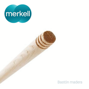 Baston de madera rosca universal